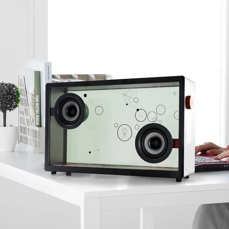 CINETECH Transparent Lyric Display Speaker