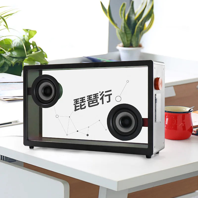 CINETECH Transparent Lyric Display Speaker